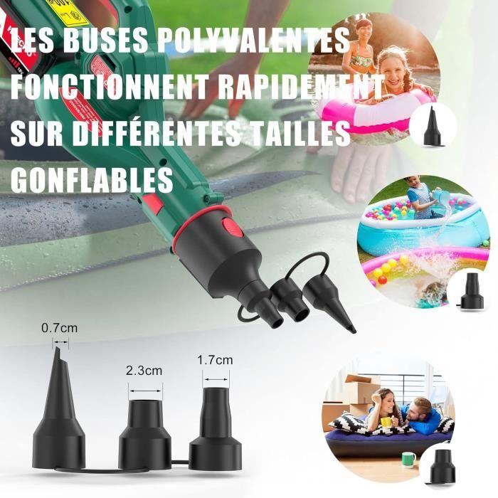 Souffleur de Feuilles - HYECHO - 18V - 223 km/h - Batterie 4,0Ah - Flexible et Ergonomique