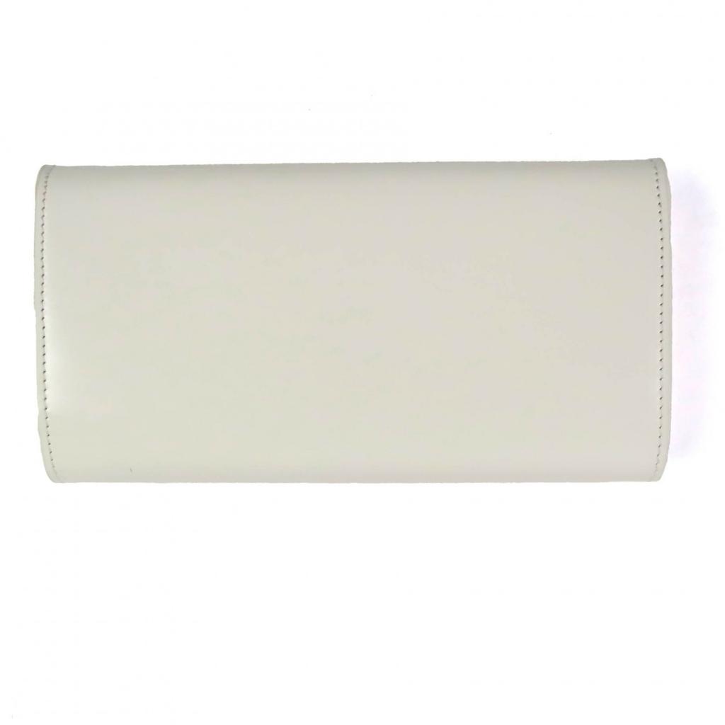 Pristine JIL SANDER Purse off white leather Women J09UI0001 Used