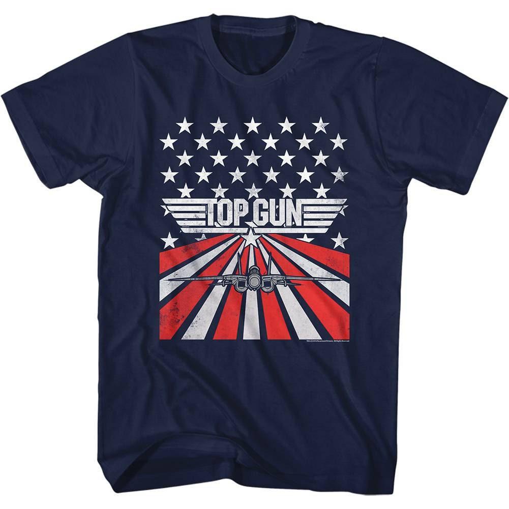 Top Gun Stars and Stripes Navy Adult T-Shirt