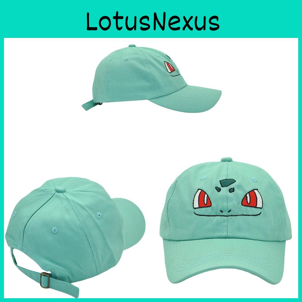 Pokmon Squirtle Cartoon Baseball Cap With Sun Protection For Summer Casual Wear