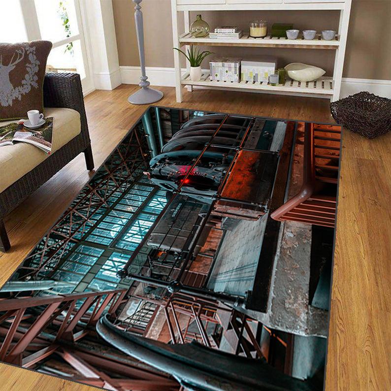 Industry Carpet for Living Room,Soft Flannel Rug for Bedroom ,Anti-Slip BATHROOM Mat, Baby Play Mat,large Aircraft Rug