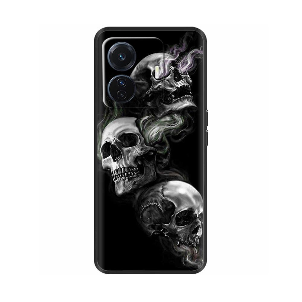 Чехол для vivo T1 Pro CPH2065 Защитный Мягкий ТПУ Fundas Задняя крышка Для vivo T1 4G 44W vivoT1 Pro T1Pro Чехлы для телефона Coque Бампер