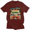Men T-shirts Japanese Arcade Racing Video Game Print Short Sleeve Pure Cotton Hiphop Tees Man Women Clothings Plus Size Tshirt
