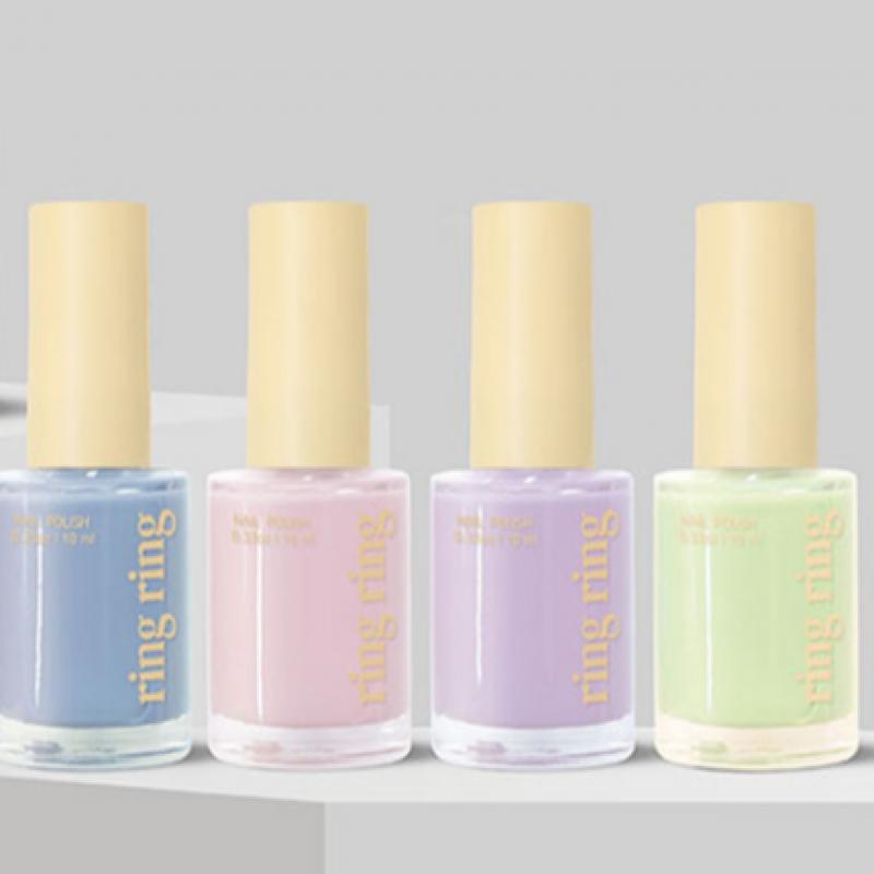 Daiso Ling Ling Pastel Nail 10 мл Bloom Purple