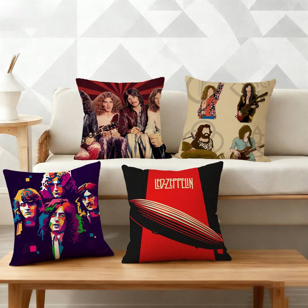 LLed ZZeppelinES Pillow Case Pattern Printed Pillowcase For Living Room Sofa Cushion Cover