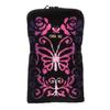 ANNA SUI Zippered Towel and Bottle Case with Gradient Butterfly Embroidery (Purple) Women's 001082-0001-03