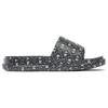 MLB Slipper EVA New York Yankees Beach Trendy Breathable Silent Non-Slip Wear-Resistant Slide Sandals Unisex sandals Black White 3ALPCDM33-50BKS