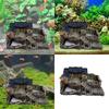 Аквариумы Смола Античная Архитектура Укрытие для Рыб Пещера Декоративный Домик Фигурка Для Дома Аксессуар для Ландшафтного Дизайна Аквариума