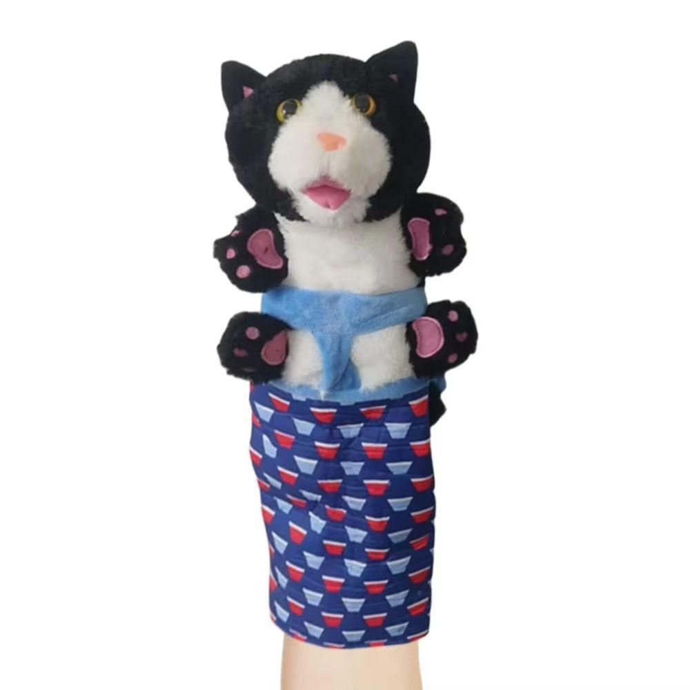 Soft Plush Cat Toys Wrestling Glove Sturdy Padding Cat Dolls Durable Animal Hand Glove  Kids