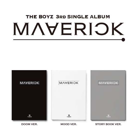 THE BOYZ 3-й сингл-альбом MAVERICK (DOOM Ver., MOOD Ver., STORY BOOK Ver.)
