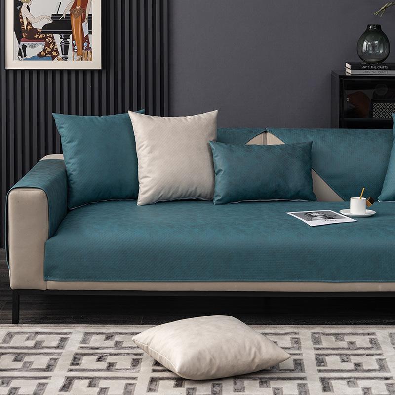 Технология ткань чехол для дивана утолщенный водонепроницаемый барьер для мочи диван подушка наволочка посылка диванная подушка мягкая ткань искусство
