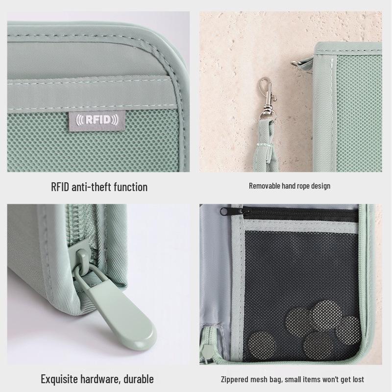 Многофункциональный противокражный держатель для паспорта и органайзер для документов