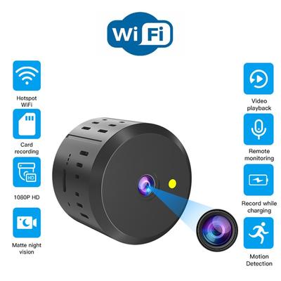 Мини-камера X12 Wi-Fi Беспроводная 1080P HD Ip Камара ночного видения умный дом видеонаблюдения видеокамера удаленного мониторингаA