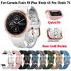 Сменный силиконовый ремешок для часов Garmin Fenix 5S Plus 6S Pro 7S Quick Release 20 мм, аксессуары для ремешка Easyfit Bracelet
