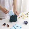 Rhombus Pattern Sanitary Napkin Storage Bag Storage Pouch Reusable Sanitary Napkin Bag