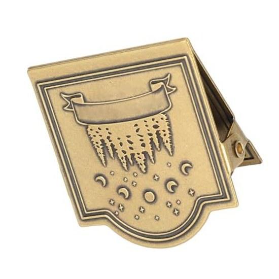 Travelers Notebook Refill Binder Clip Book Strong Clamping Power Brass Accessory Journal (Type 2)