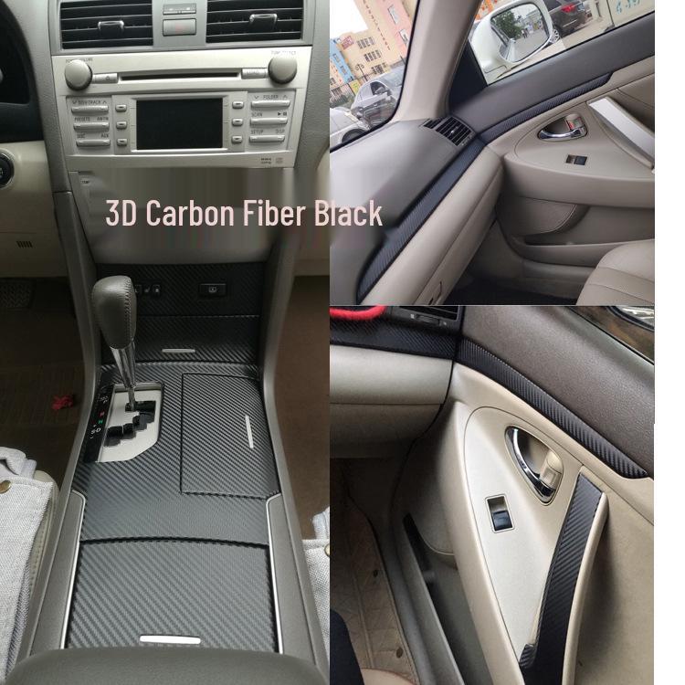 Sixth Gen Camry Gear Shift Carbon Fiber Decorative Stickers