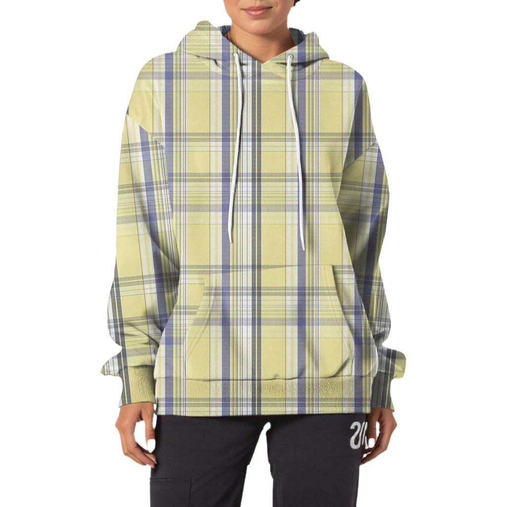 Women's Fashion Casual Hooded Loose Printed Long Sleeve Sweatshirt