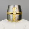 Templar Crusader Helmet - 13th Century Knight Armor  Full Face Steel Helmet  Medieval Cosplay Gift