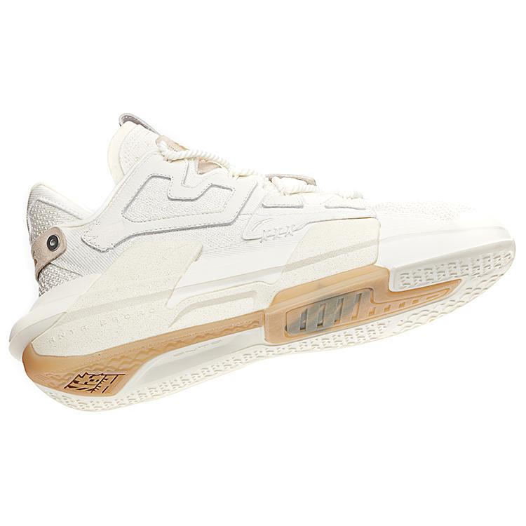 Anta Bastard Textile, Synthetic Leather Slip Resistant Cushioning Abrasion Resistant Lightweight Low top 112138082S-1