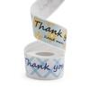 120PCS/Roll 3x1 Inch Appreciate Greeting Tags Multicolor Sealing Labels Thank You Stickers