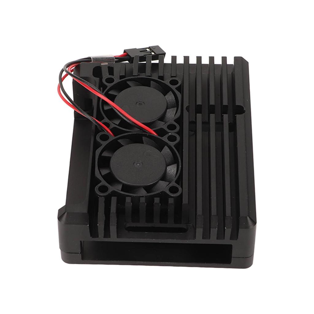 For RasPi 4b Heatsink Aluminum Alloy Good Heat Dissipation for RasPi 4b Cooling Metal Case with