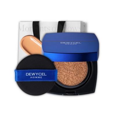 Мужской кушон Homme UV True Cover Cushion Pore Cover SPF50 PA+++ — Оттенок 2 Настоящий бежевый — 15 г (1 единица)