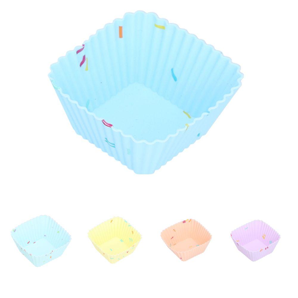 20pcs Non Stick Non-Stick Baking Molds Silicone Material Silicone Muffin Mold Home Baking