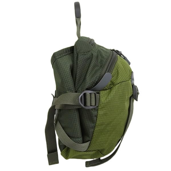 Сумка поясная мужская/женская Montbell, нейлон, зеленая (ТИМ) 1133198