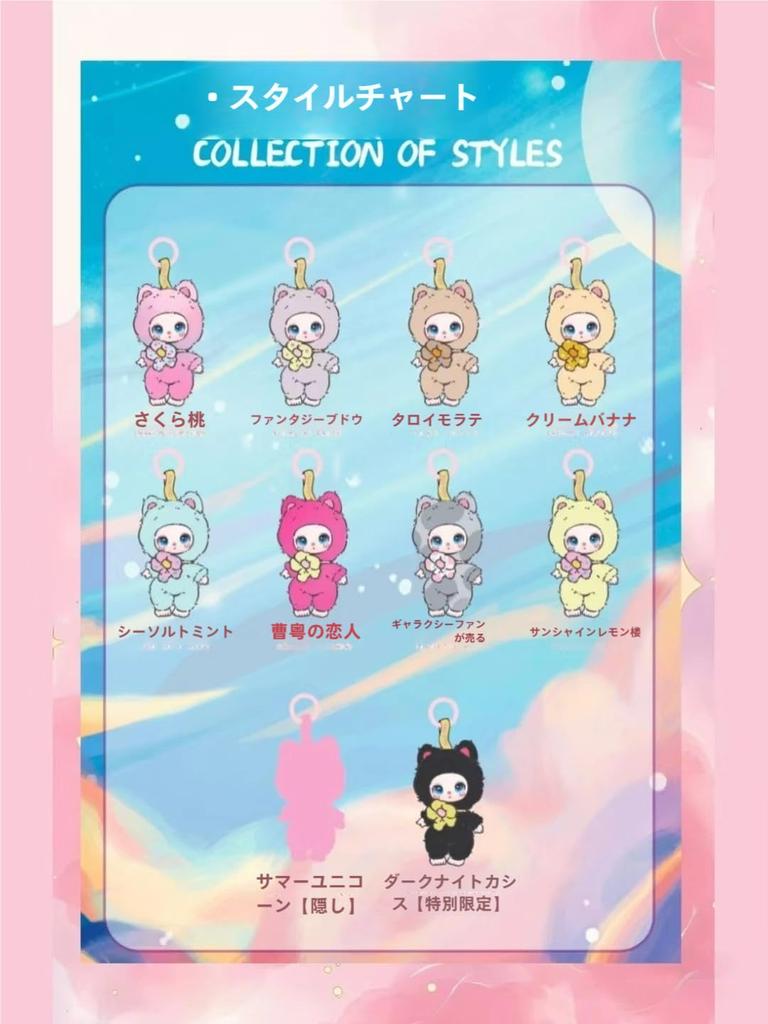 TRRCEPOS 1st Generation Plush Keychain Official Lovebu Keychain Blind Box Fluffy Mascot Perfect Gift Polyester PVC 9 Types Randomly Anime-Style