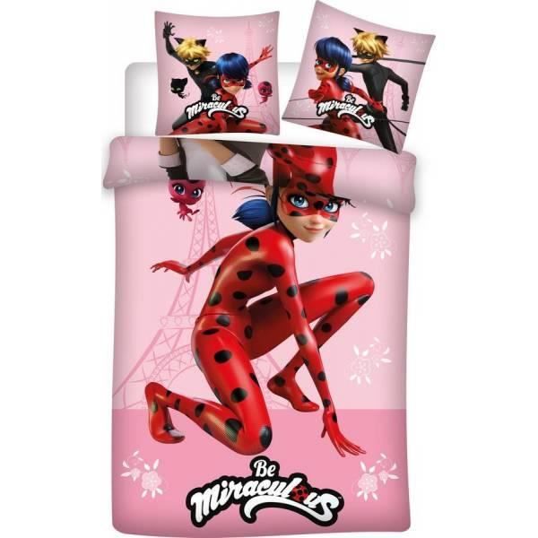 Duvet Cover Set - HOMEROKK - 140x200 + Pillowcase + Fitted Sheet 90x190 - 100% Cotton - White - Plain