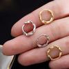Серьги из серебра 925 пробы, корейские, витые, простой темперамент, изысканные, женские, сексуальные, ювелирный подарок