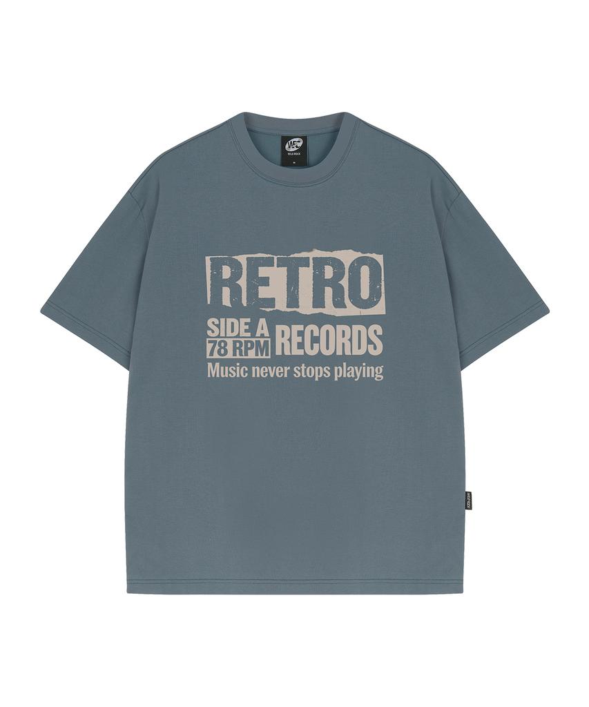 WILDROCK [Set] Wild Graphic Cool Cotton Oversized Short Sleeve T-Shirt Part02_4 Style