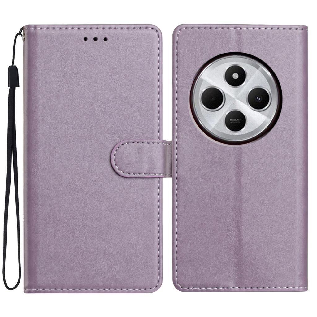 Для Xiaomi Redmi A4 5G Кожаный чехол-кошелек с подставкой Чехол для телефона с удобным ремешком