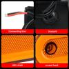 1PCS 24v Truck Side Marker Light Rear Clearance Lamp Caravan Tail Lights for Truck RV Trailer Lorry Pickup Boats Universal