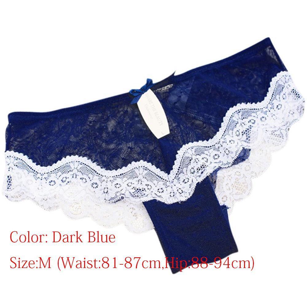 Нижнее белье Hipster Сексуальные стринги Ультратонкие трусики Кружевные трусы Полые трусы Трусики с низкой посадкой