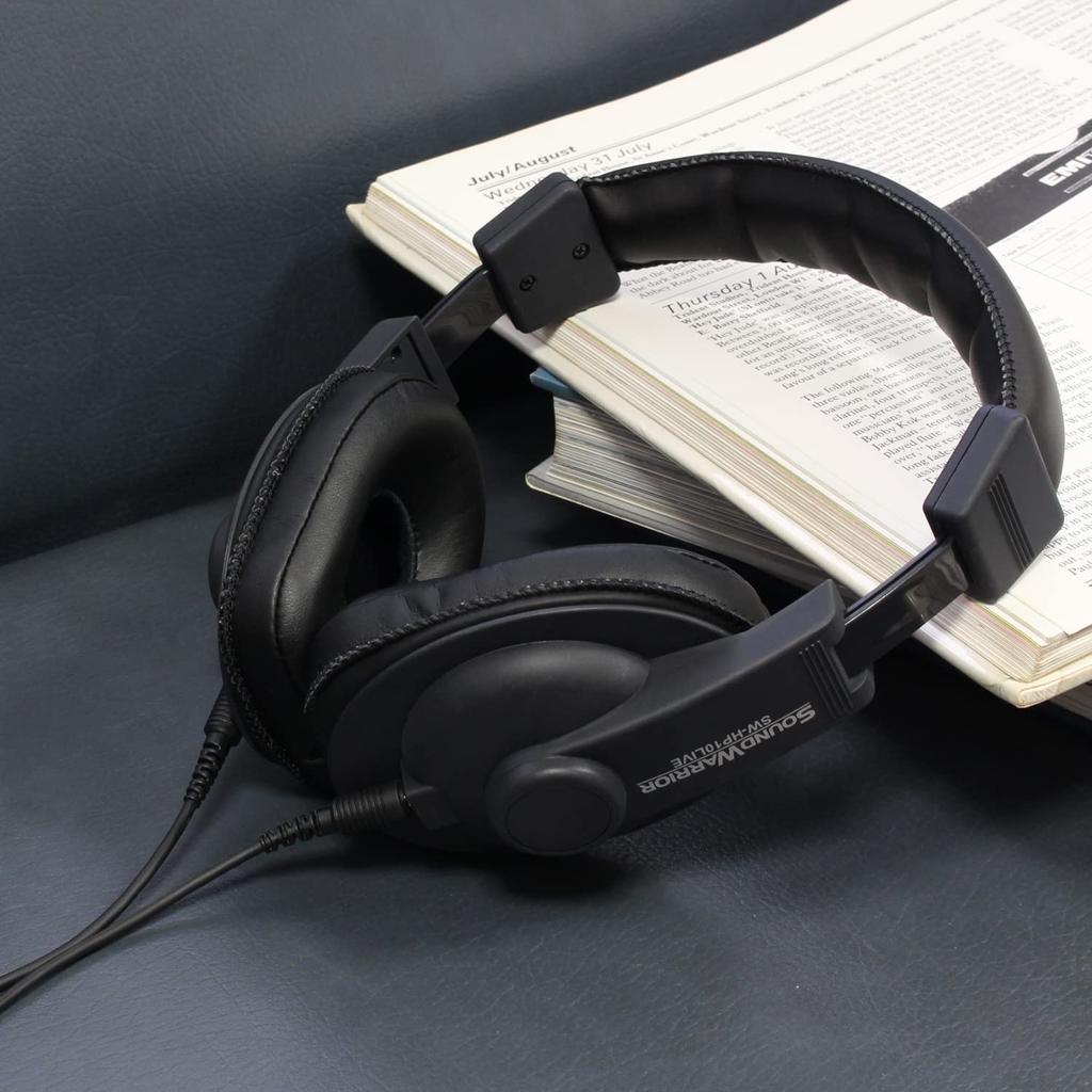 SOUND WARRIOR Онлайн-трансляция потокового видео Просмотр наушников Герметичные легкие проводные иммерсивные мощные воспроизведение Сделано в Японии 3,5 мм 6,3 мм