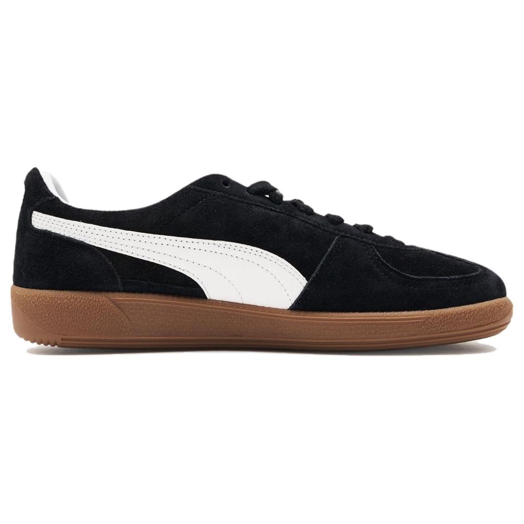 Puma Palermo Black White Gum Unisex Sneakers 396463-10