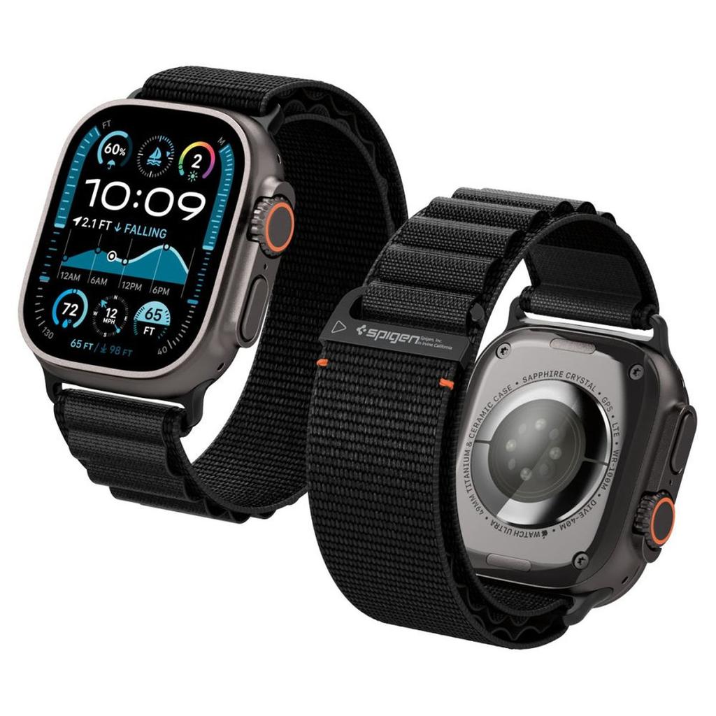 Pasek Na Zegarek Apple Watch 44 / 45 / 46 / 49 Mm - Czarny