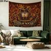 Custom Name Bradford City Printed Tapestry – Wall Hanging for Bedrooms, Dorms, and Home Decor