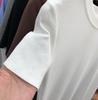 Летняя футболка с коротким рукавом, белые футболки, женская, большого размера, облегающая, верхняя одежда с круглым вырезом, однотонная, мягкая, удобная, тонкая футболка