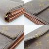 Used LOUIS VUITTON Purse Portefeuille Sara M61734 Monogram Brown Classic