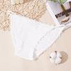 Ice Silk Seamless Women's Underwear Sexy Low Waist Lace Edge Underwear Thin Breathable Underwear