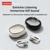 Lenovo Наушники LK40 OWS с ушным крючком, беспроводные, Bluetooth 5.4, звук Hi-Fi, наушник для игр, спорта, водонепроницаемые, для музыки, с шумоподавлением, гарнитура для HD-звонков