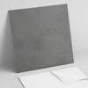 Set of Vinyl Tiles with Print, Raw Concrete Texture, 9x30x30 cm