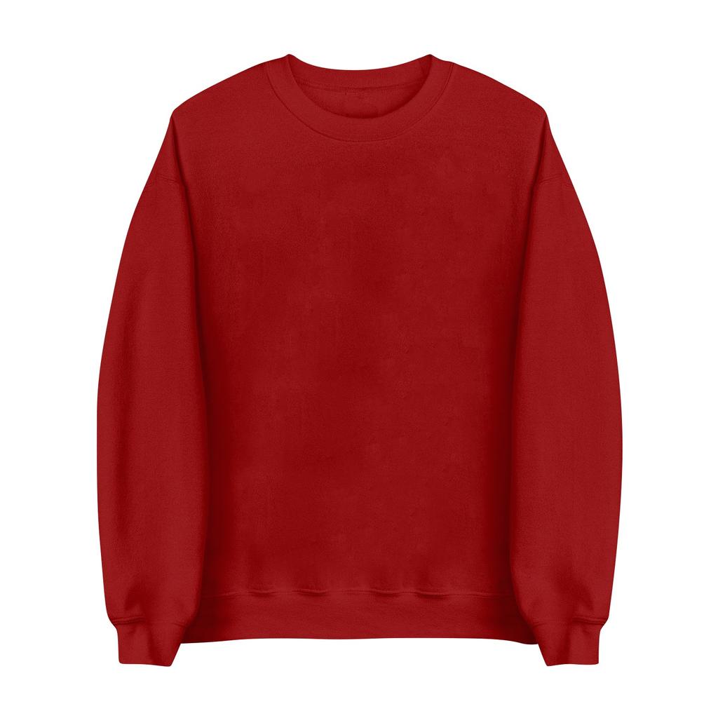 Женская модная свободная толстовка с длинным рукавом и круглым вырезом с принтом ко Дню святого Валентина