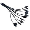 Multi Pin Cable Charger Usb Adapter Cable Data Wire Cord 10 In 1 Multifunction Usb Data Transfer Cable Universal