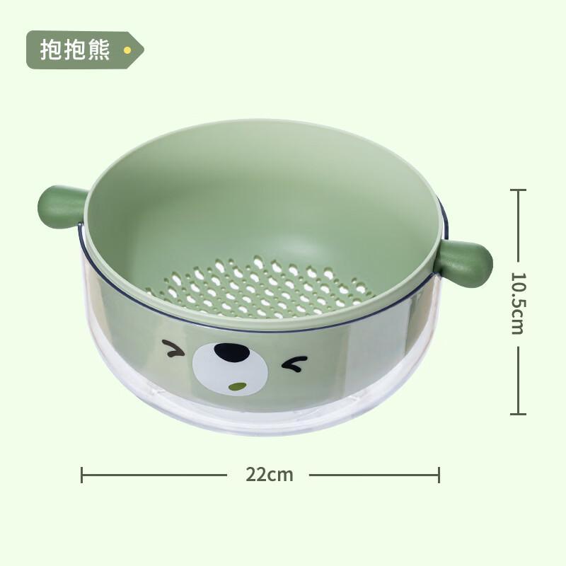 De'ou Xingguang Двухслойная корзина для сушки и набор фруктовых тарелок