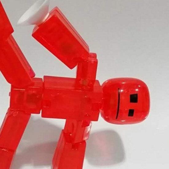 Полезный Интересный Развлекательный Компактный Создать Механизм Стоп-Моушн Анимации Кукла-Робот для Повседневной Жизни Игрушка