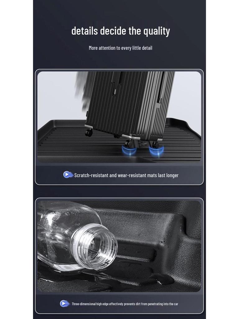 Индивидуальный ТПЭ коврик в багажник для моделей Wuling Xingguang 23/24 EV